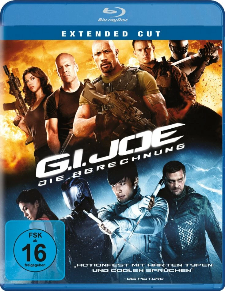 Le moins cher 💯 G.I. Joe - Die Abrechnung (2012) (Extended Cut) 🔔 1 Le moins cher 💯 G.I. Joe - Die Abrechnung (2012) (Extended Cut) 🔔
