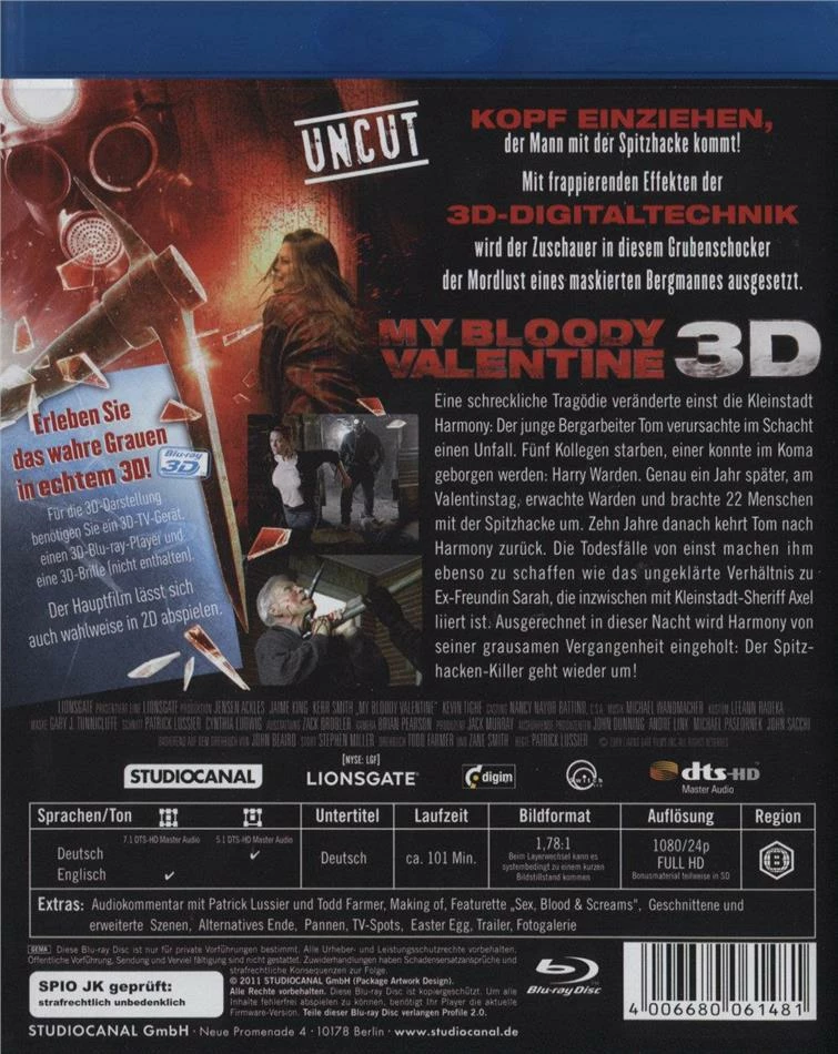 Promo 🔔 My Bloody Valentine (2009) (Uncut) 👏 2 Promo 🔔 My Bloody Valentine (2009) (Uncut) 👏 – Image 2