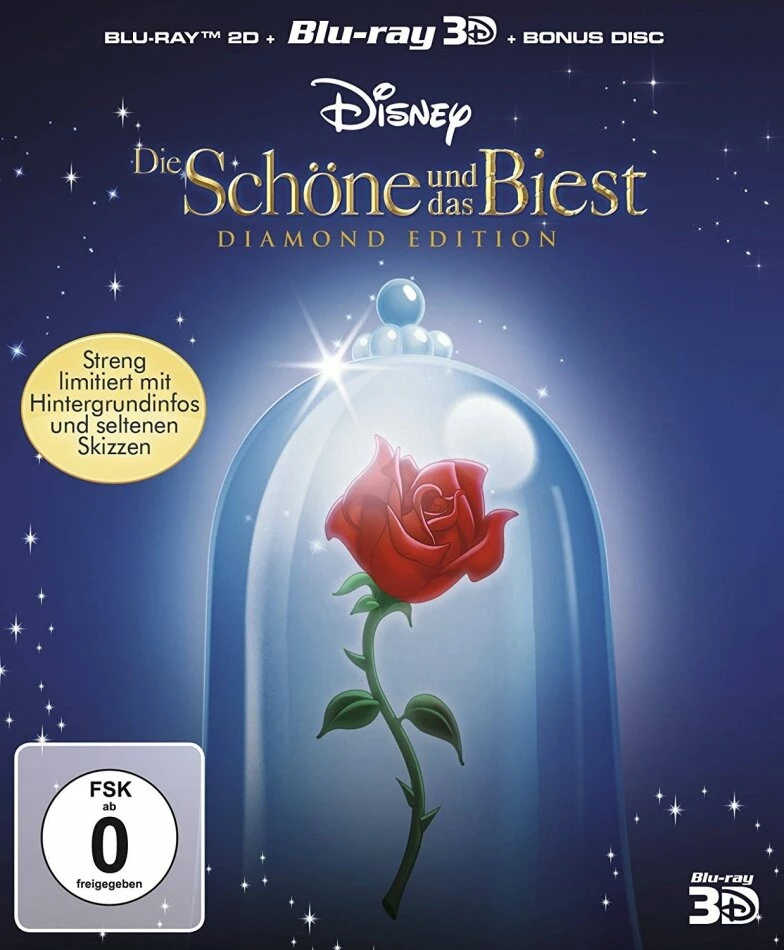Top 10 🎉 Die Schöne Und Das Biest (1991) (Diamond Edition, Blu-ray 3D + 2 Blu-rays) 🥰 1 Top 10 🎉 Die Schöne Und Das Biest (1991) (Diamond Edition, Blu-ray 3D + 2 Blu-rays) 🥰