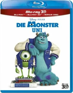 Vente flash ⌛ Die Monster Uni (2013) (Blu-ray 3D + 2 Blu-rays) 🎉
