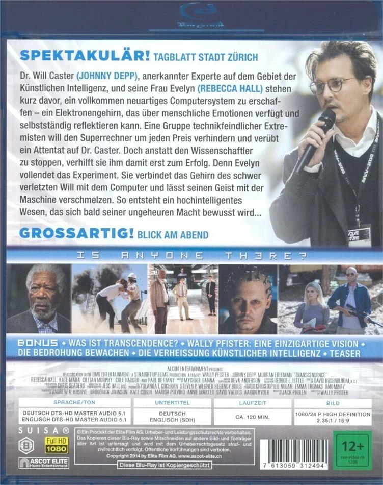 Nouveau ⌛ Transcendence (2014) ✔️ 2 Nouveau ⌛ Transcendence (2014) ✔️ – Image 2