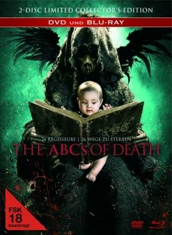 Grosses soldes 👍 The ABCs Of Death (2012) (Limited Edition, Mediabook, Uncut, Blu-ray + DVD) ❤️