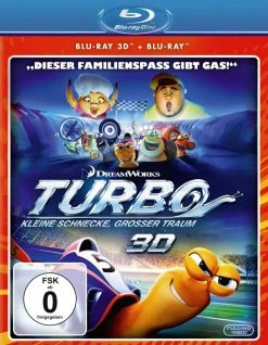 Blu-ray 2014 Soldes Magasin 47 Meilleure affaire 😍 Turbo - Kleine Schnecke, Grosser Traum (2013) (Deluxe Edition, Blu-ray 3D (+2D) + DVD) ⌛