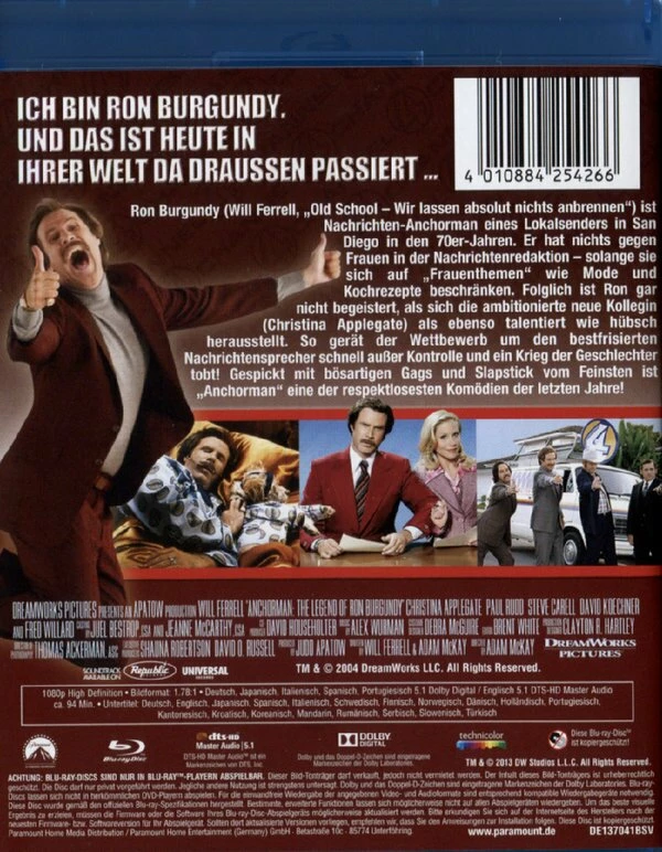 Acheter 🔥 Anchorman - Die Legende Von Ron Burgundy (2004) 😀 2 Acheter 🔥 Anchorman - Die Legende Von Ron Burgundy (2004) 😀 – Image 2