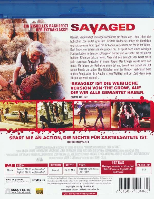 Nouveau 🛒 Savaged - (Cinema Extreme - Uncut) (2013) 🧨 2 Nouveau 🛒 Savaged - (Cinema Extreme - Uncut) (2013) 🧨 – Image 2