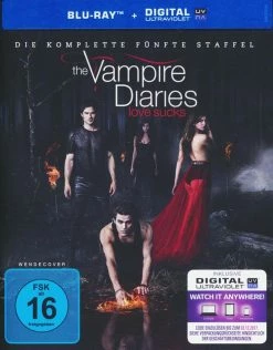Blu-ray 2014 Soldes Magasin 34 Top 10 ✨ The Vampire Diaries - Staffel 5 (4 Blu-rays) 🎁