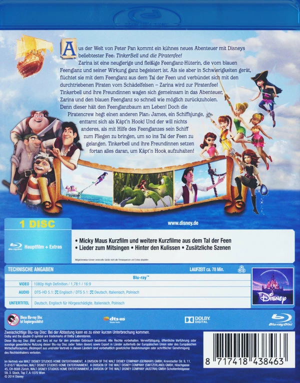 Top 10 🎁 Tinker Bell Und Die Piratenfee (2014) 🎉 2 Top 10 🎁 Tinker Bell Und Die Piratenfee (2014) 🎉 – Image 2