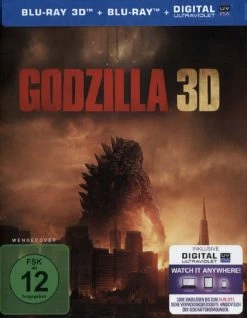 Nouveau 🔥 Godzilla (2014) (Blu-ray 3D + Blu-ray) 🔥
