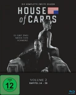 Meilleure vente ⭐ House Of Cards - Staffel 2 (4 Blu-rays) ❤️