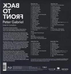 Budget 🎉 Back To Front - Live In London (Deluxe Edition, 2 Blu-rays + 2 CDs) Von Peter Gabriel ✨ 3 Budget 🎉 Back To Front - Live In London (Deluxe Edition, 2 Blu-rays + 2 CDs) Von Peter Gabriel ✨ -Blu-ray 2014 Soldes Magasin 10343769 2 92