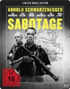 Offres 😉 Sabotage - (Steelbook - Limited Uncut Edition - FSK 18) (2014) ⌛