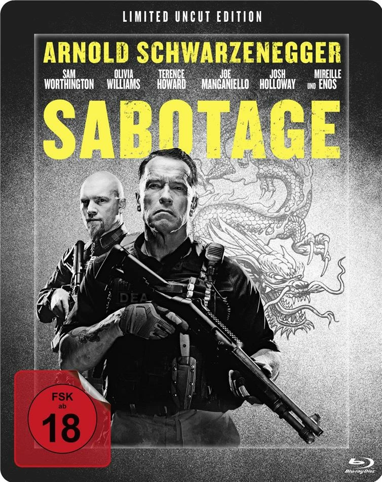 Offres 😉 Sabotage - (Steelbook - Limited Uncut Edition - FSK 18) (2014) ⌛ 1 Offres 😉 Sabotage - (Steelbook - Limited Uncut Edition - FSK 18) (2014) ⌛