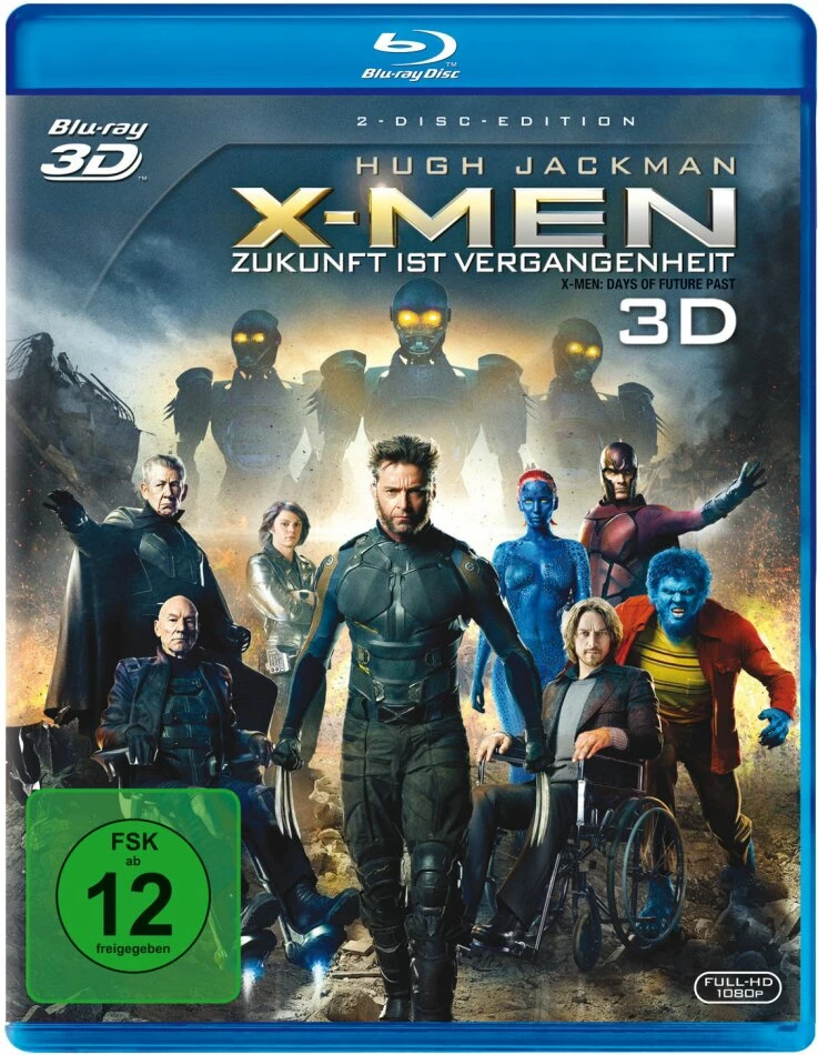 Coupon 😉 X-Men: Zukunft Ist Vergangenheit (2014) (Blu-ray 3D + Blu-ray) 🌟 1 Coupon 😉 X-Men: Zukunft Ist Vergangenheit (2014) (Blu-ray 3D + Blu-ray) 🌟