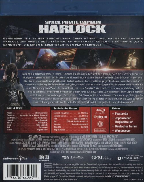 Les meilleures critiques de 🎁 Space Pirate Captain Harlock (2013) 🔥 2 Les meilleures critiques de 🎁 Space Pirate Captain Harlock (2013) 🔥 – Image 2