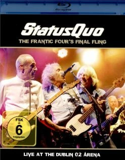 Vente flash 🤩 The Frantic Four's Final Fling - Live At The Dublin 02 Arena (Blu-ray + CD) Von Status Quo 🧨
