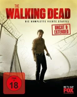Blu-ray 2014 Soldes Magasin 20 Le moins cher 😉 The Walking Dead - Staffel 4 (Extended Edition, Uncut, 5 Blu-rays) 😍