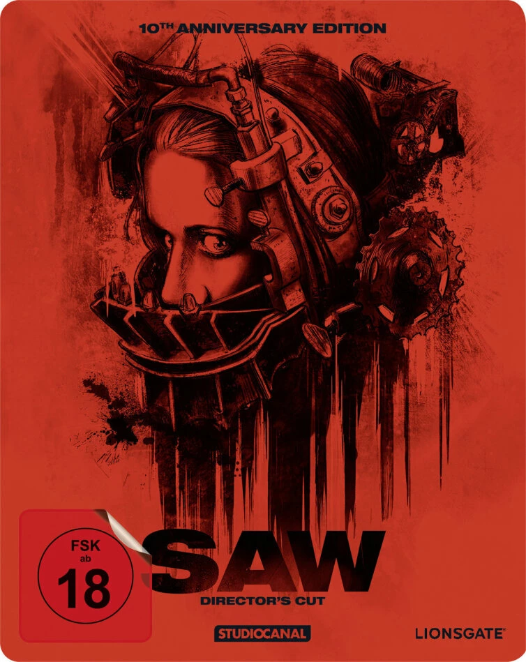 Remise 👍 Saw (2004) (10th Anniversary Edition, Director's Cut, Steelbook) 😍 1 Remise 👍 Saw (2004) (10th Anniversary Edition, Director's Cut, Steelbook) 😍